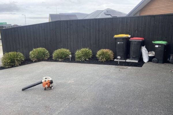 The Lawn Man Sam offers outdoor clean ups in North Canterbury for property sales